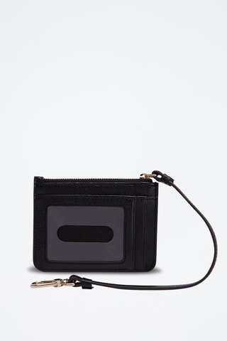 Porte-cartes en cuir Babylon - Noir