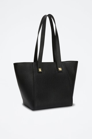 Sac porté épaule en cuir Afrodite - Noir