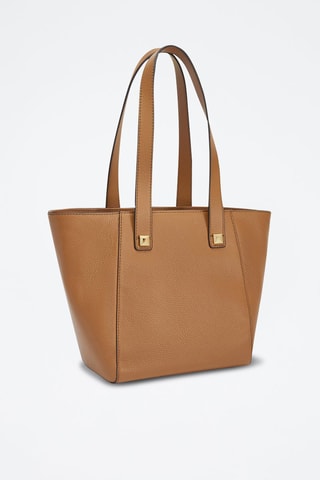 Sac porté épaule en cuir Afrodite - Camel