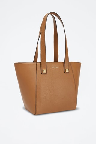 Sac porté épaule en cuir Afrodite - Camel