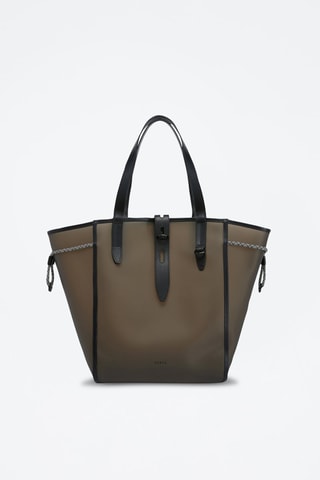 Sac porté épaule Net L - Marron foncé