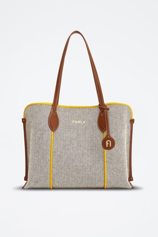 Sac porté épaule Vittoria - Gris clair chiné