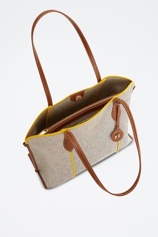 Sac porté épaule Vittoria - Gris clair chiné