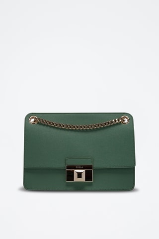 Sac porté épaule en cuir de veau Venere - Vert