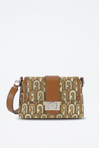 Sac porté épaule Charlotte Mini - Marron