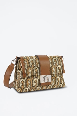 Sac porté épaule Charlotte Mini - Marron