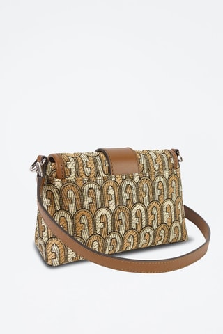 Sac porté épaule Charlotte Mini - Marron