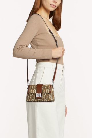 Sac porté épaule Charlotte Mini - Marron
