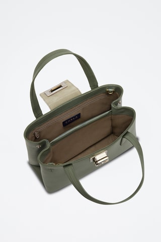 Sac porté épaule en cuir 1927 - Kaki