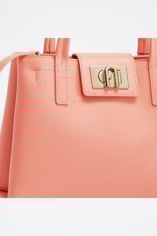 Sac porté épaule en cuir 1927 - Saumon