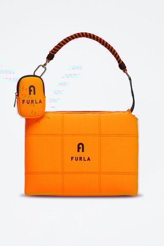 Sac porté épaule Piuma M - Orange