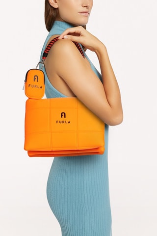 Sac porté épaule Piuma M - Orange