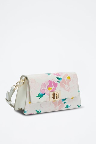 Sac porté épaule en cuir Zoe - Blanc
