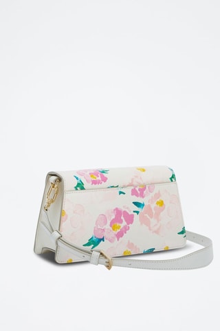 Sac porté épaule en cuir Zoe - Blanc