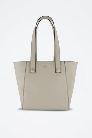 Sac porté épaule en cuir Afrodite - Beige