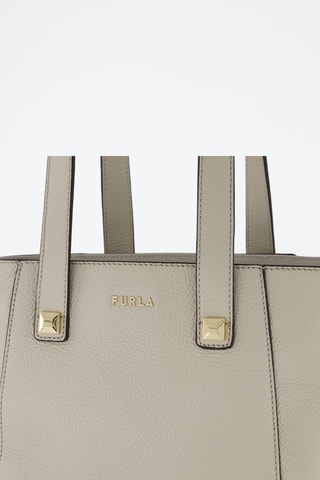Sac porté épaule en cuir Afrodite - Beige