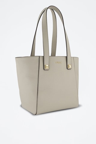 Sac porté épaule en cuir Afrodite - Beige
