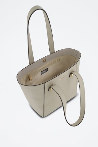 Sac porté épaule en cuir Afrodite - Beige
