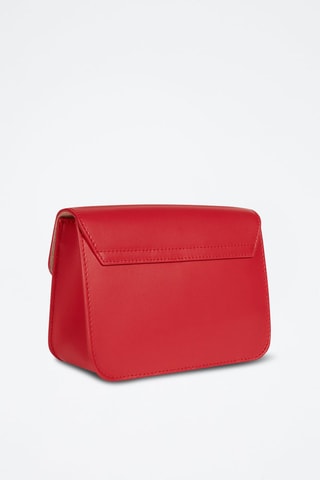 Sac bandoulière en cuir Metropolis Mini - Rouge