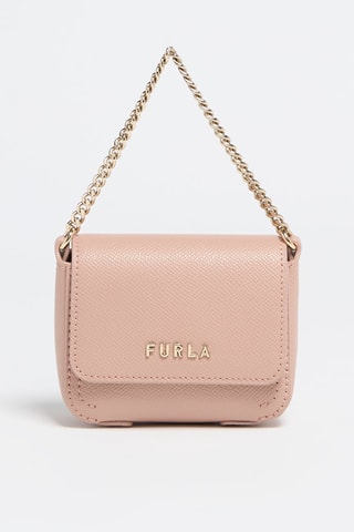 Sac bandoulière en cuir Maya - Rose