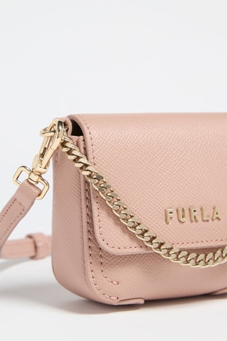 Sac bandoulière en cuir Maya - Rose