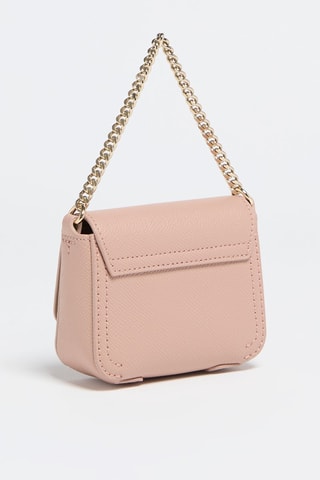 Sac bandoulière en cuir Maya - Rose