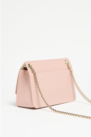 Sac bandoulière en cuir Bella - Rose