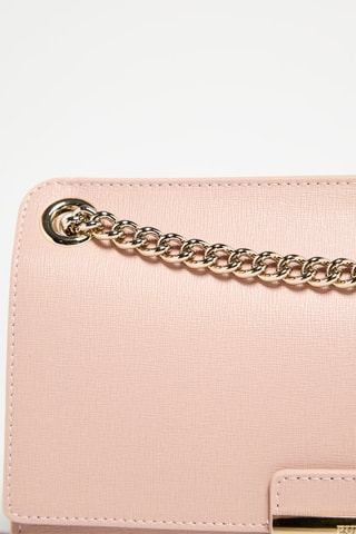 Sac bandoulière en cuir Bella - Rose