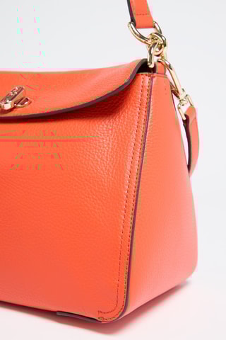 Sac bandoulière en cuir Danae - Orange