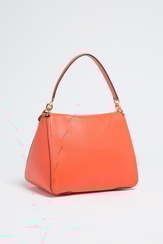 Sac bandoulière en cuir Danae - Orange