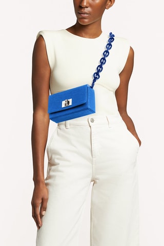 Sac bandoulière Bloombag Mini - Bleu roi