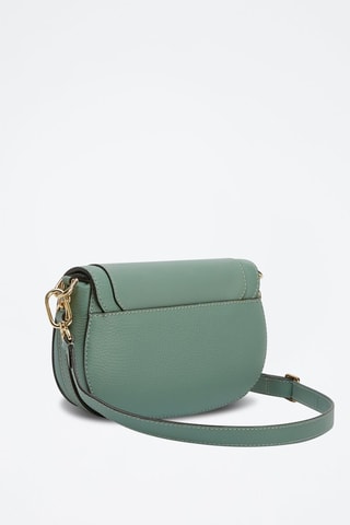Sac bandoulière en cuir Club 2 S - Vert