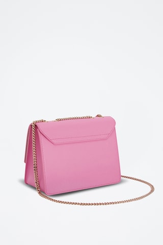 Sac bandoulière en cuir de veau Venere - Rose