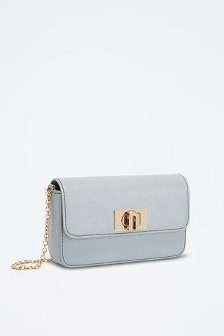 Sac bandoulière en cuir 1927 Mini - Ciel