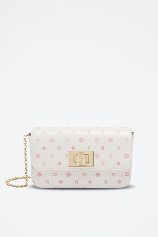 Sac bandoulière en cuir 1927 Mini - Blanc