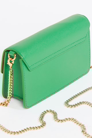 Sac bandoulière en cuir de veau Venere - Vert