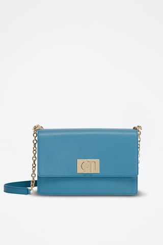 Sac bandoulière en cuir 1927 S - Turquoise