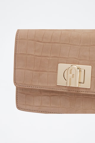 Sac bandoulière en cuir de veau nubuck 1927 Mini - Beige