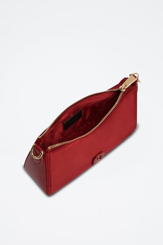 Sac bandoulière en cuir Atena - Rouge