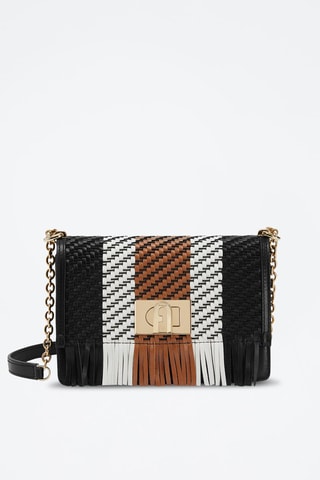 Sac bandoulière en cuir de veau 1927 Mini - Noir