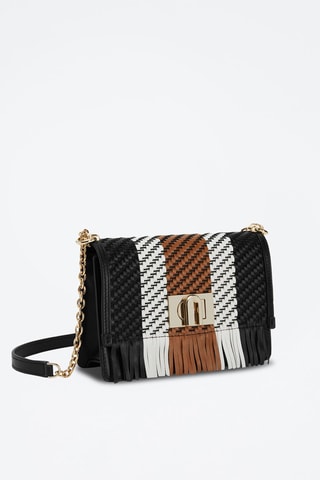 Sac bandoulière en cuir de veau 1927 Mini - Noir