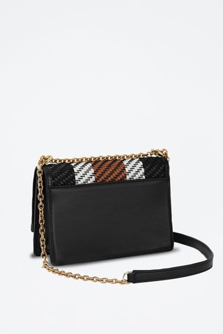 Sac bandoulière en cuir de veau 1927 Mini - Noir