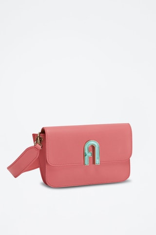 Sac bandoulière en cuir Gemma - Rose
