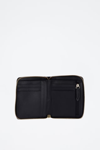 Portefeuille en cuir - Noir