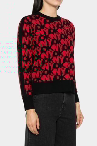 Pull - Noir et rouge