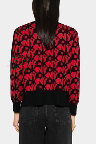 Pull - Noir et rouge