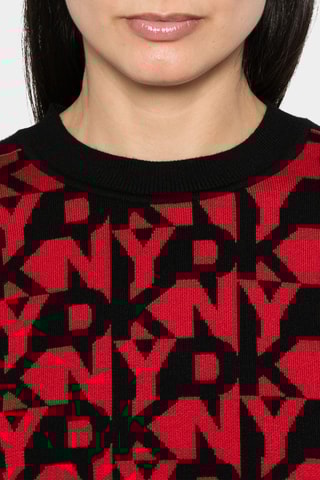 Pull - Noir et rouge