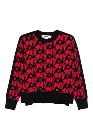 Pull - Noir et rouge