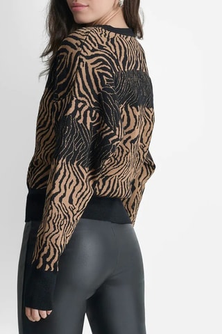 Pull - Marron et noir