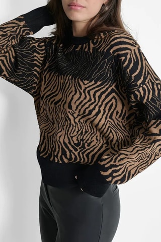 Pull - Marron et noir